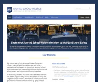 Avertedschoolviolence.org(Averted School Violence) Screenshot