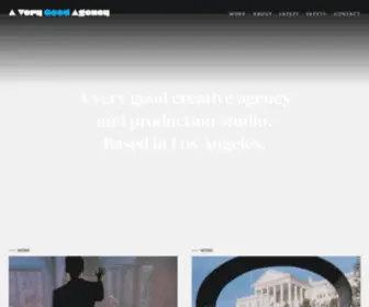 Averygoodagency.com(A Very Good Agency) Screenshot