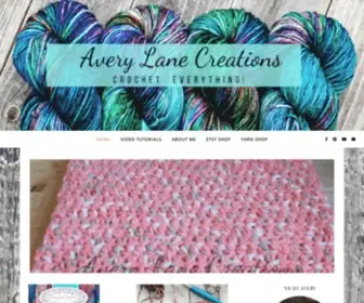 Averylanecreations.com(Avery Lane Creations) Screenshot