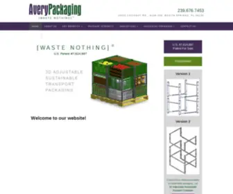 Averypackaging.com(Avery Packaging) Screenshot