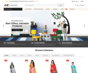 Averythingz.com(Online Shopping Site in India) Screenshot