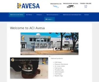 Avesa.es(Especialistas en inyección diésel) Screenshot