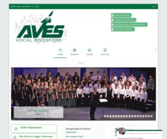 Aveschoir.org(Sycamore Vocal Boosters Association) Screenshot