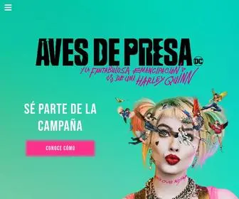 Avesdepresa.com(Suicide Squad) Screenshot