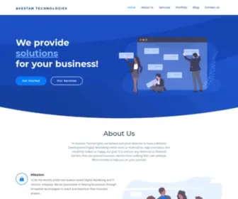 Avestantechnologies.com(Nginx) Screenshot