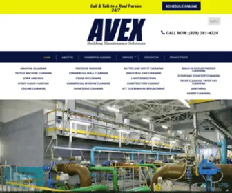 Avexbuildingsolutions.com(AVEX) Screenshot