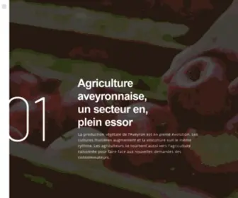 Aveyron-Agricole.fr(Aveyron Agricole) Screenshot