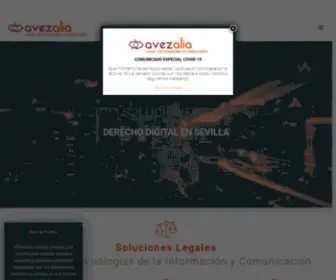 Avezalia.es(Derecho Digital Sevilla) Screenshot