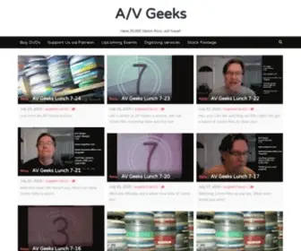 Avgeeks.com(A/V Geeks) Screenshot