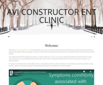 Aviconstructor.com(AVI Constructor ENT Sleep Clinic) Screenshot