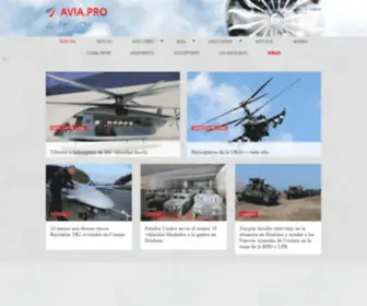 Avia-ES.com(Las últimas y más relevantes noticias del sector militar se presentan en el portal) Screenshot