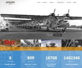 Avialogs.com(Aviation Library) Screenshot