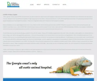 Avianexotichospital.com(Avian & Exotic Animal Hospital of Georgia) Screenshot