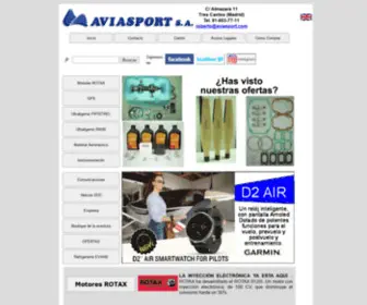 Aviasport.com(Motores ROTAX) Screenshot