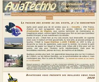 Aviatechno.net(Bienvenue sur le site de Dominique Ottello) Screenshot