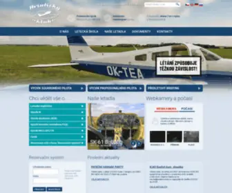Aviatickyklub.cz(AVIATICKÝ KLUB) Screenshot