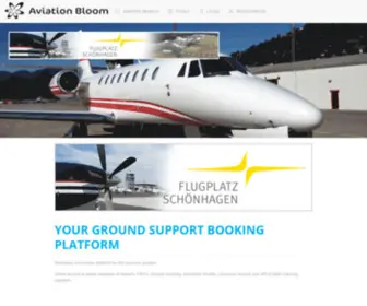 Aviationbloom.com(Aviation Bloom) Screenshot