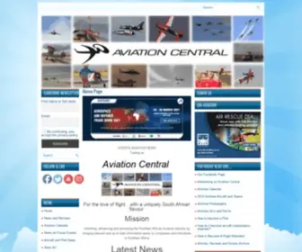 Aviationcentral.co.za(Aviation Central) Screenshot