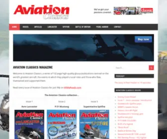 Aviationclassics.co.uk(Aviation Classics Magazine) Screenshot