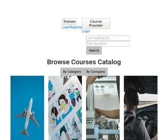 Aviationcourses.com(Aviation Courses) Screenshot