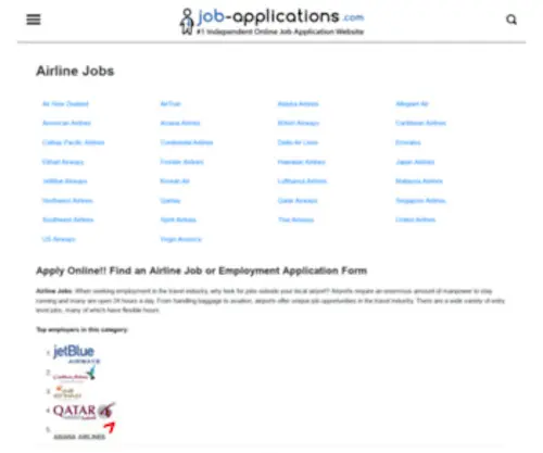 Aviationemploymentboard.net(Airline Jobs & Airport Employment Application Forms Online) Screenshot