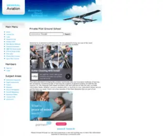 Aviationgroundschool.com(Private Pilot Ground School) Screenshot