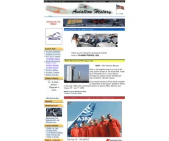 Aviationhistory.org(Aviation History) Screenshot