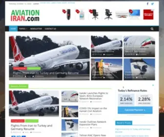 Aviationiran.com(Aviation Iran) Screenshot