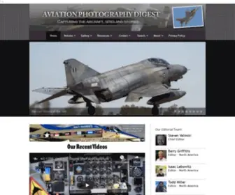 Aviationphotodigest.com(Aviation Photography Digest) Screenshot