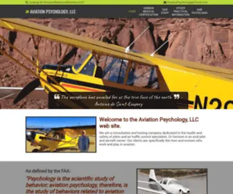 Aviationpsychology.com(Aviationpsychology) Screenshot