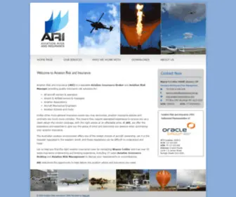 Aviationriskinsurance.com(Aviation Risk and Insurance (ARI)) Screenshot