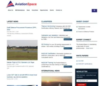 Aviationspaceindia.com(The Aviationspace) Screenshot