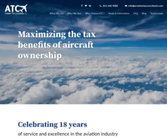 Aviationtaxconsultants.com(Aviation Tax Consultants) Screenshot