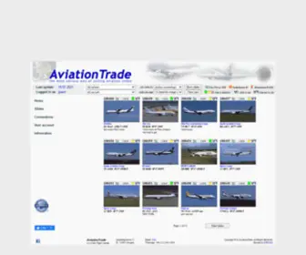 Aviationtrade.com(Top quality aviation slides) Screenshot