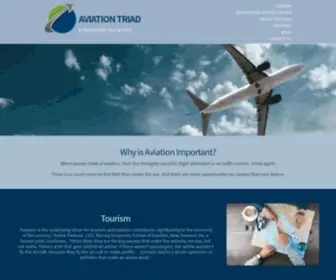 Aviationtriad.com(Aviation Triad) Screenshot