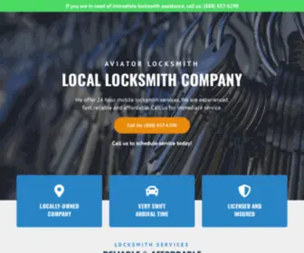 Aviator-Locksmith.com(Hour Local Locksmith) Screenshot