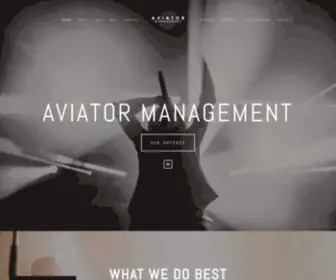 Aviator-Management.com(Aviator Management) Screenshot
