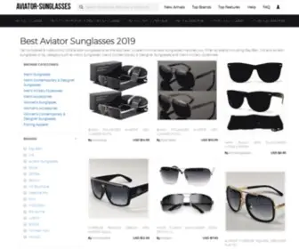 Aviator-Sunglasses.org(Aviator Sunglasses Reviews & Discounts) Screenshot