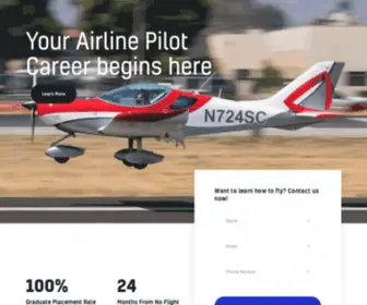 Aviatorsinc.com(Aviators Flight Academy) Screenshot