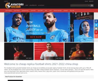 Aviatorssoccer.com(Cheap replica football shirts from china) Screenshot