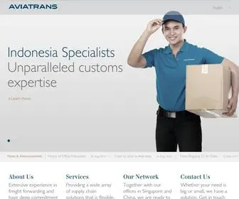 Aviatrans.com.sg(Beyond Logistics) Screenshot