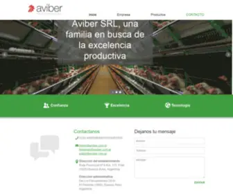 Aviber.com.ar(Producción Ávicola) Screenshot