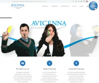 Avicenna-Studienwerk.de(Stipendien für Muslime) Screenshot