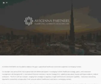 Avicennapartners.com(Avicenna Partners) Screenshot