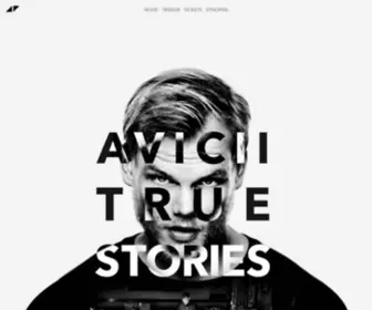 Aviciitruestories.com(The documentary film AVICII) Screenshot