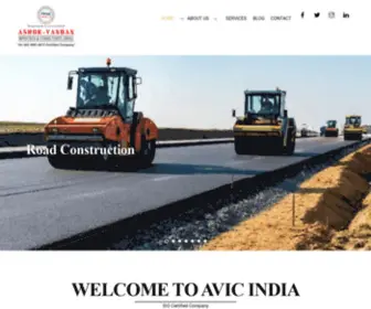 Avicindia.com(AVIC Projects India Pvt Ltd) Screenshot