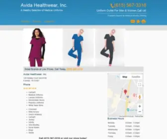 Avidahealthwearinc.net(Avida Healthwear Inc) Screenshot