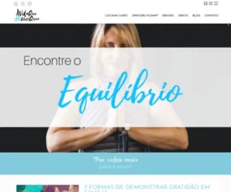 Avidaquevocequer.com.br(A Vida Que Você Quer) Screenshot