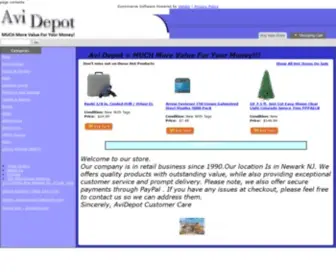 Avidepot.com(My title Home) Screenshot