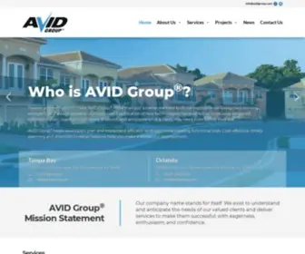 Avidgroup.com(AVID Group) Screenshot